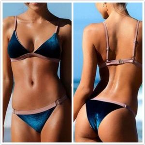 Velvet bikini